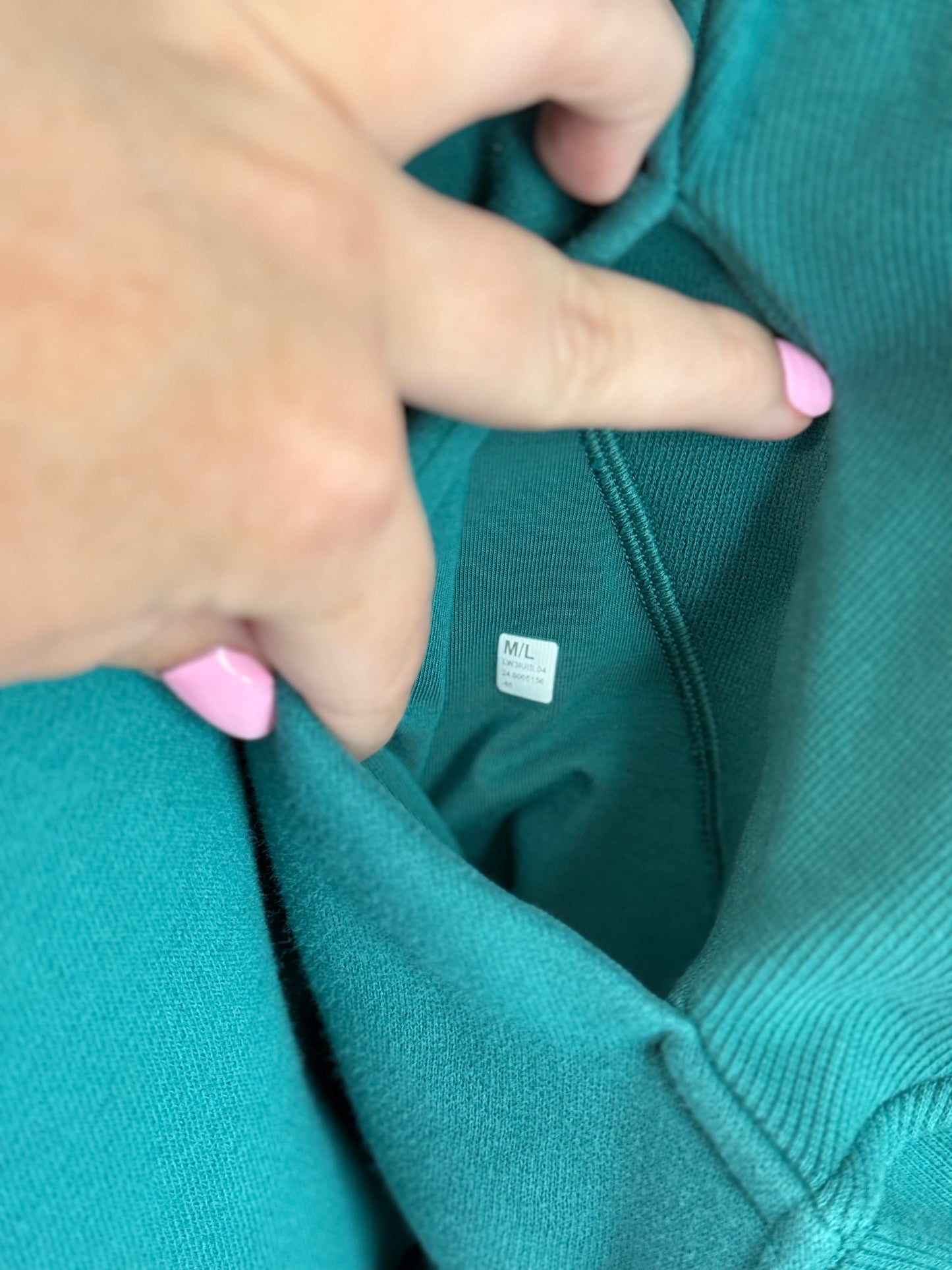 Lululemon Teal Lagoon Sweatshirt