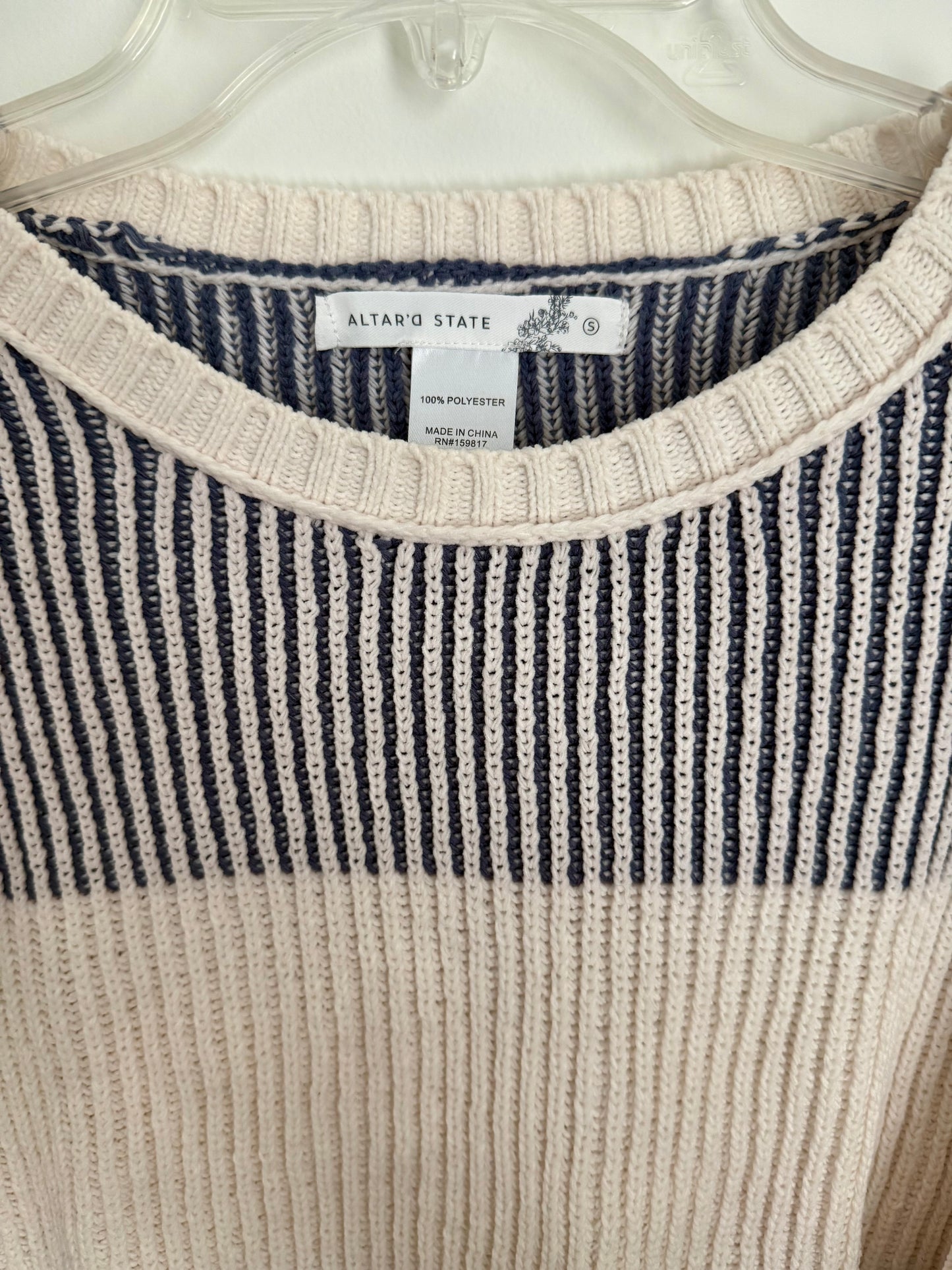 Altar’d State Annette Striped Sweater