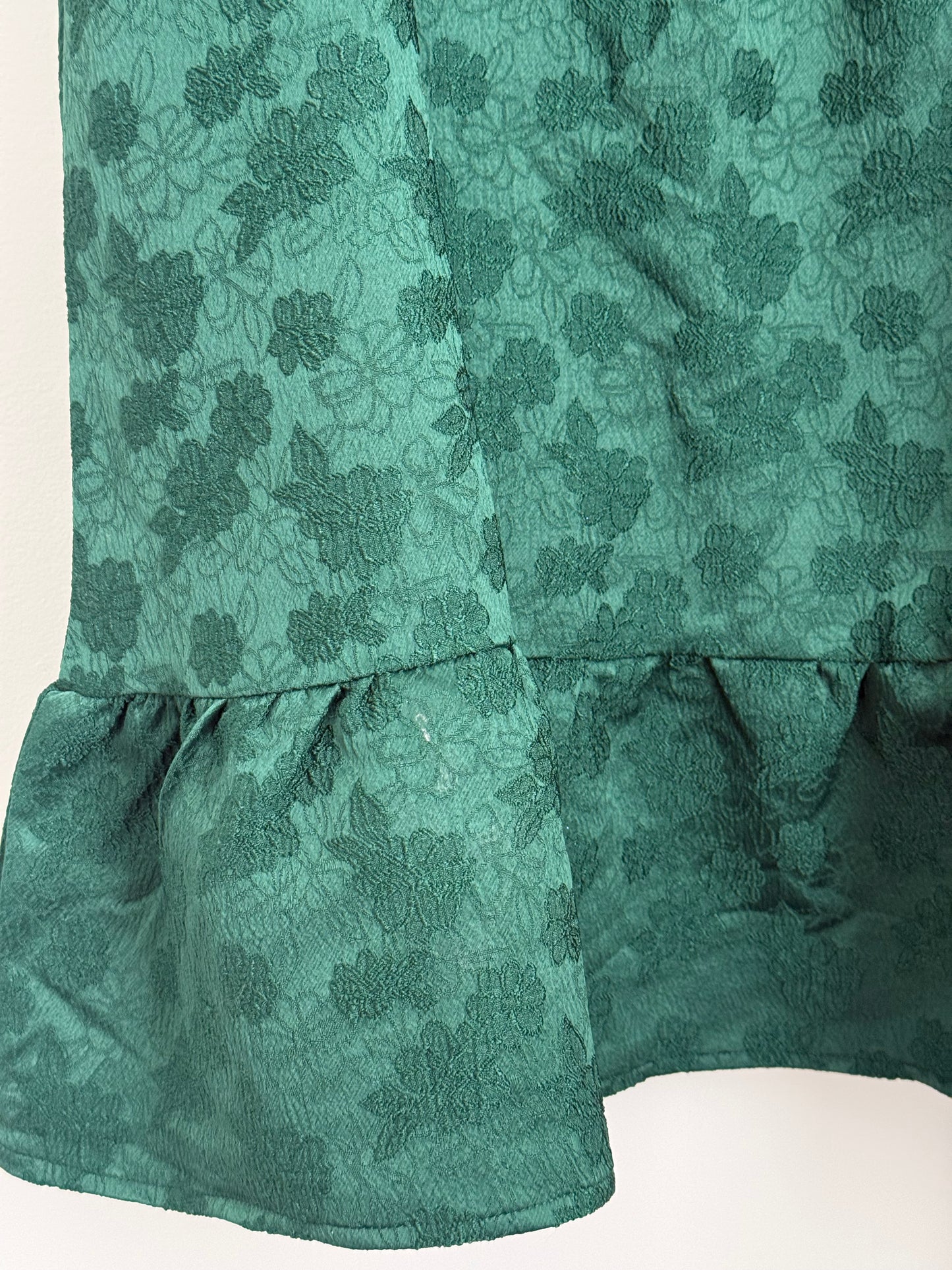 New In Floral Puff Sleeve Mini Dress