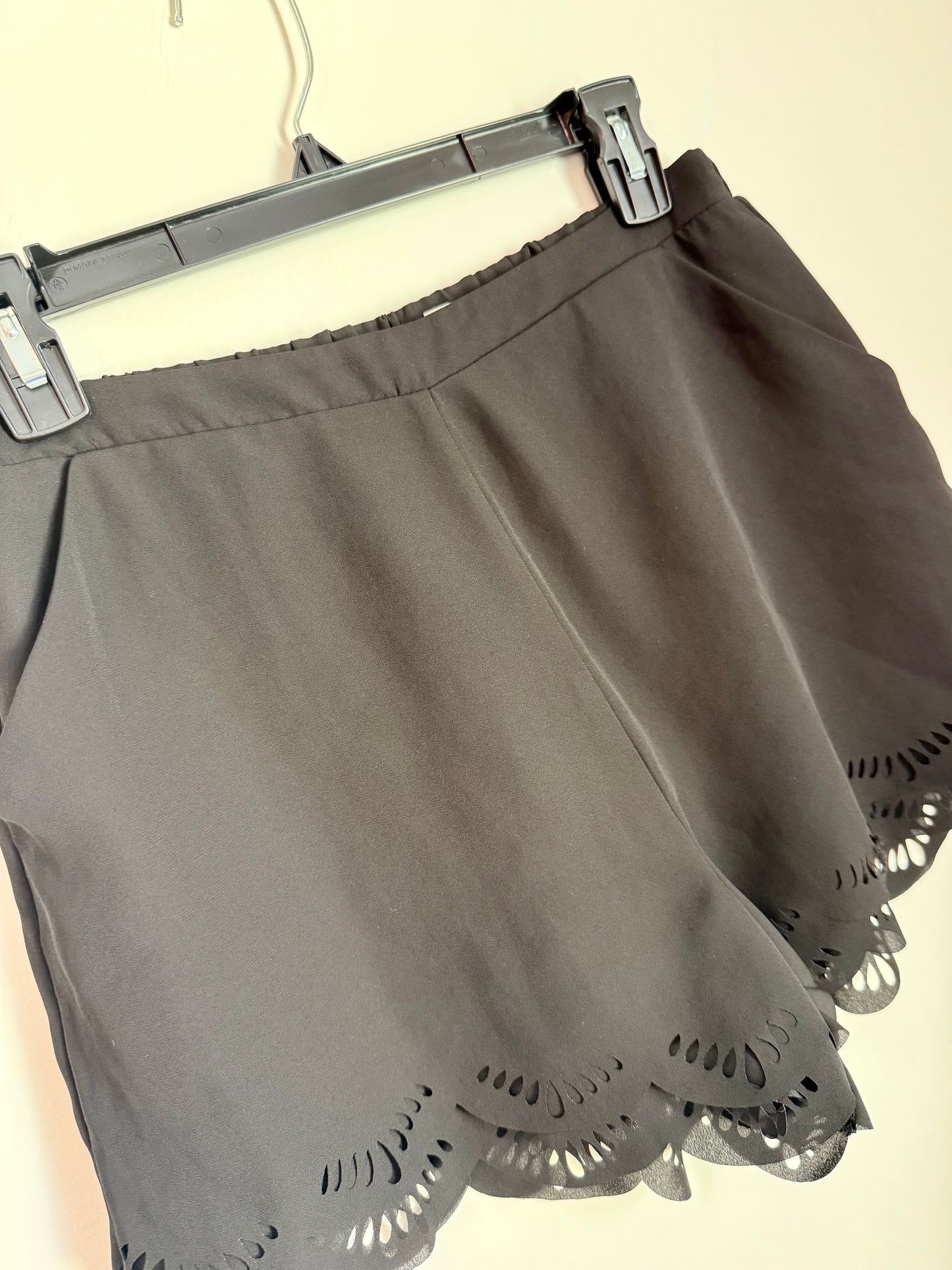LC Lauren Conrad Scalloped Soft Shorts