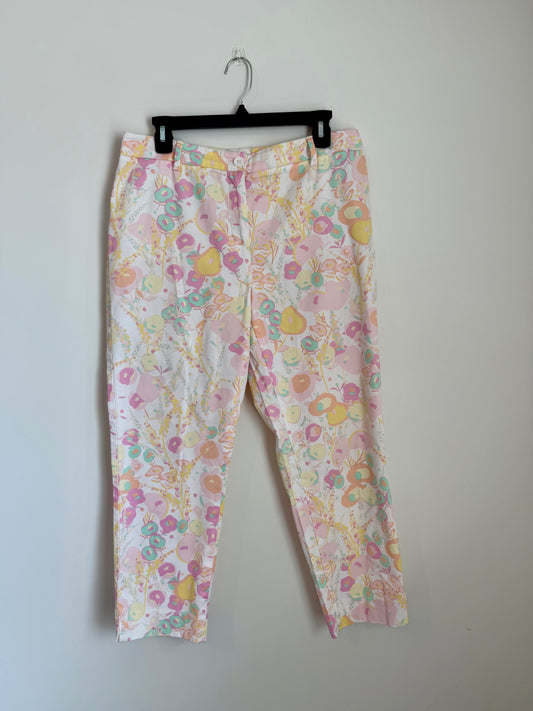 Talbots Floral Pants
