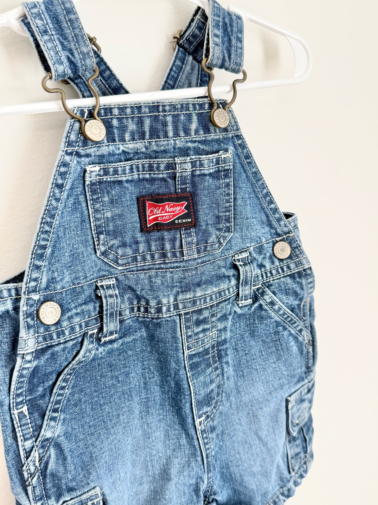 Old Navy Vintage Denim Shortalls