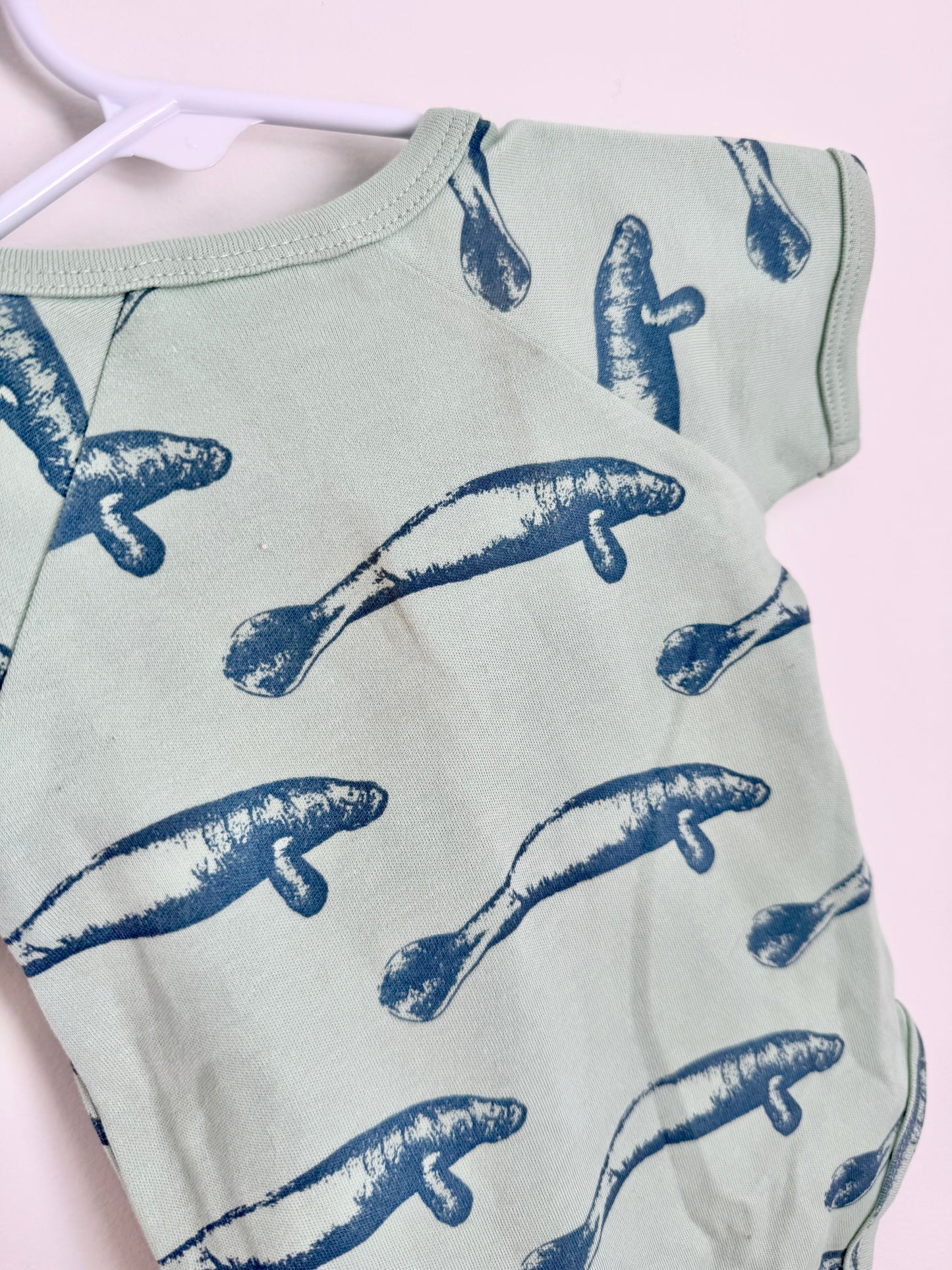 Kate Quinn Manatee Green Bodysuit