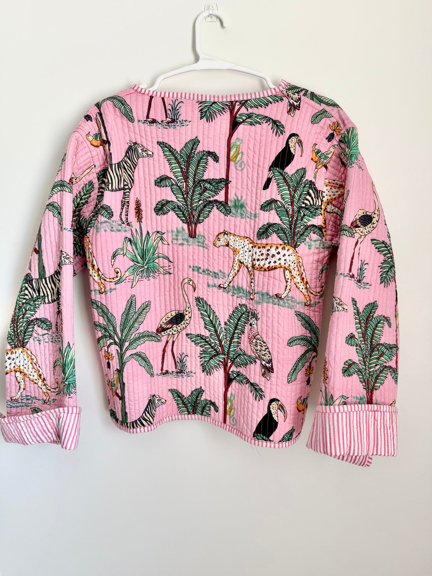 Handmade Safari-Inspired Quilted Jacket