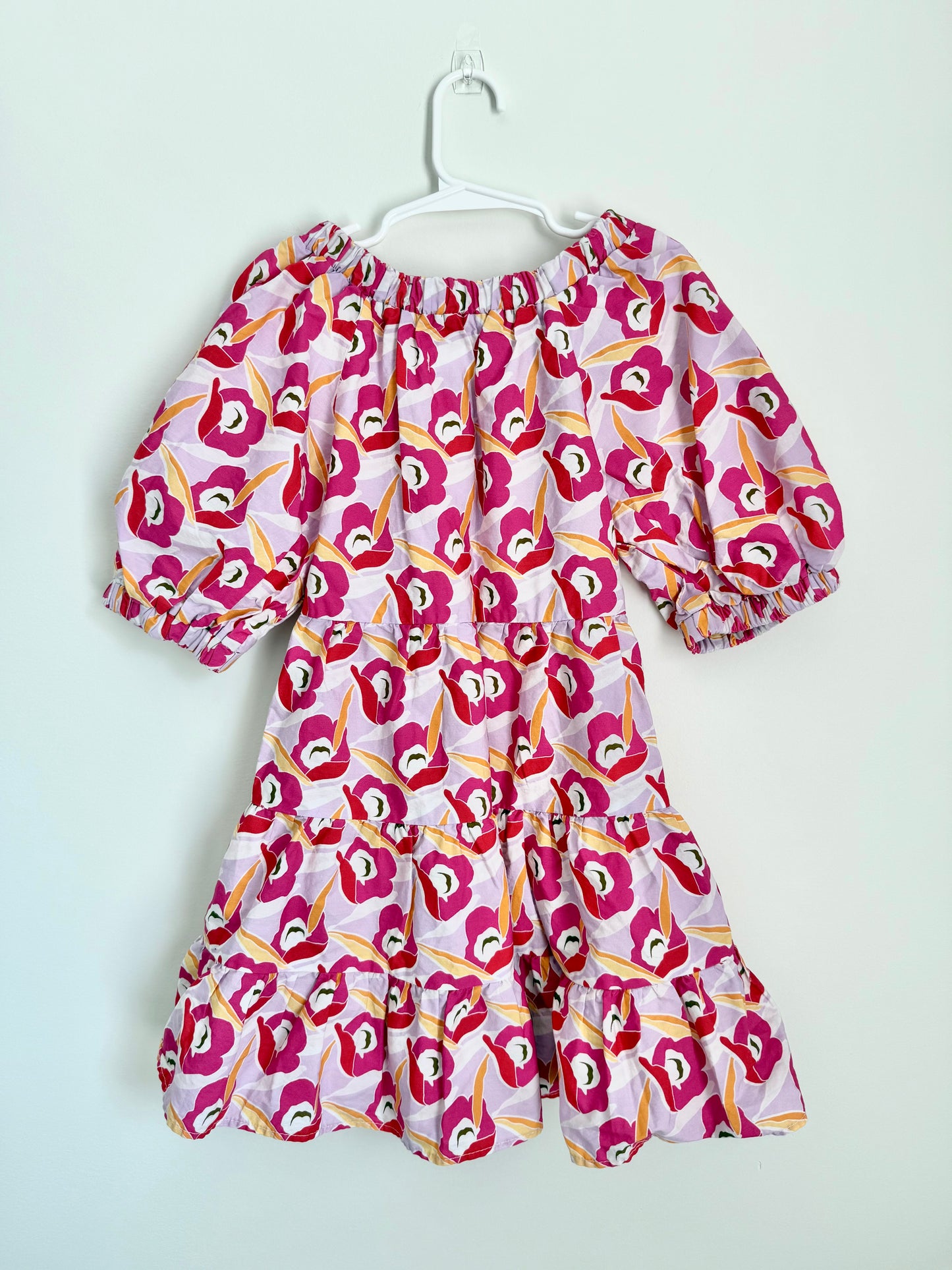 Zara Floral Tiered Dress