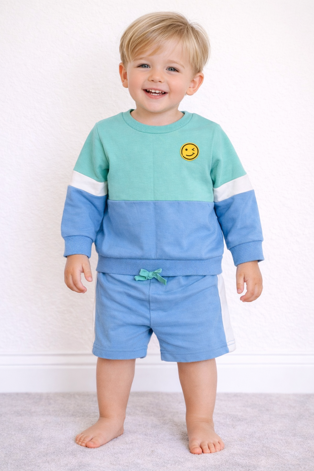 Little Me Color-block Set