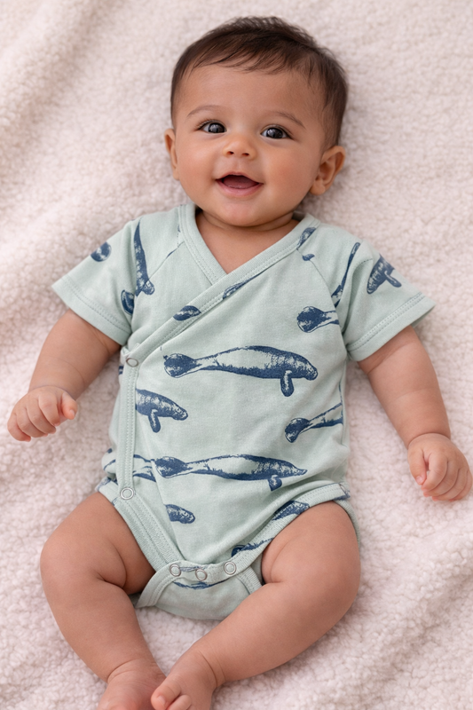 Kate Quinn Manatee Green Bodysuit