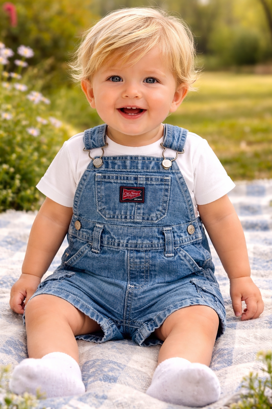 Old Navy Vintage Denim Shortalls
