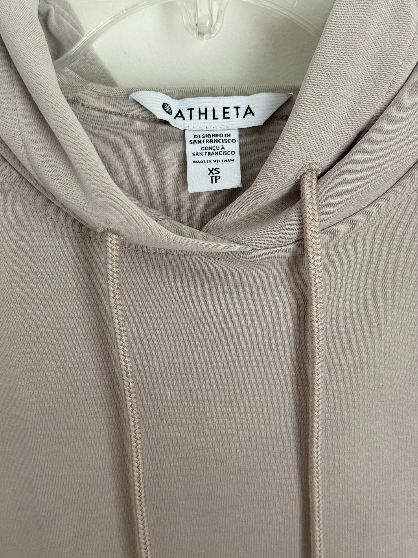 Athleta Seasoft Bubble Hem Hoodie