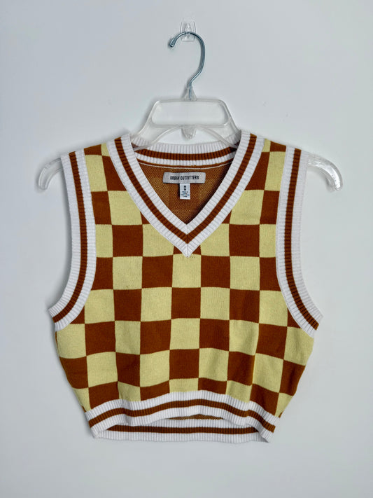 Urban Outfitters Checkered Vest
