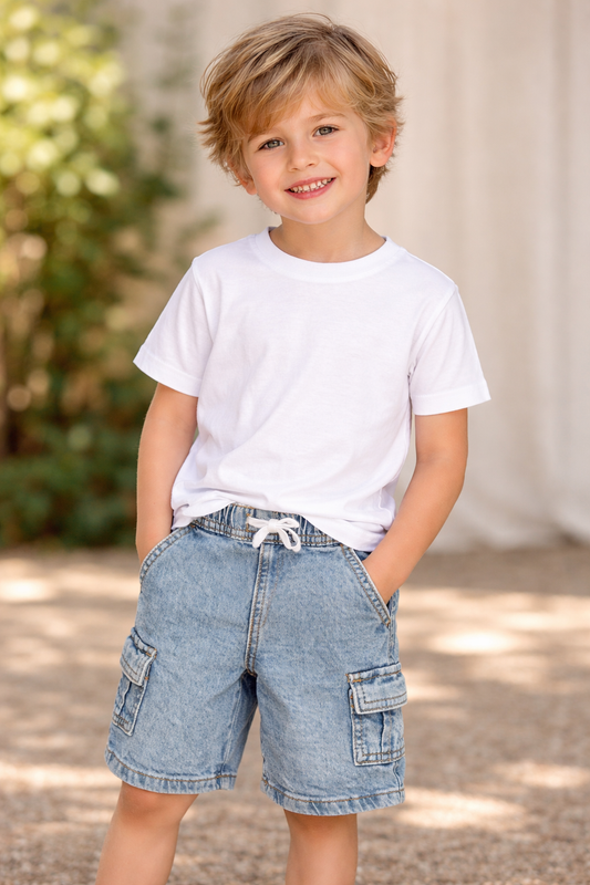 Cat & Jack Denim Cargo Shorts