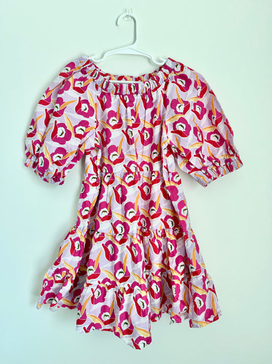 Zara Floral Tiered Dress