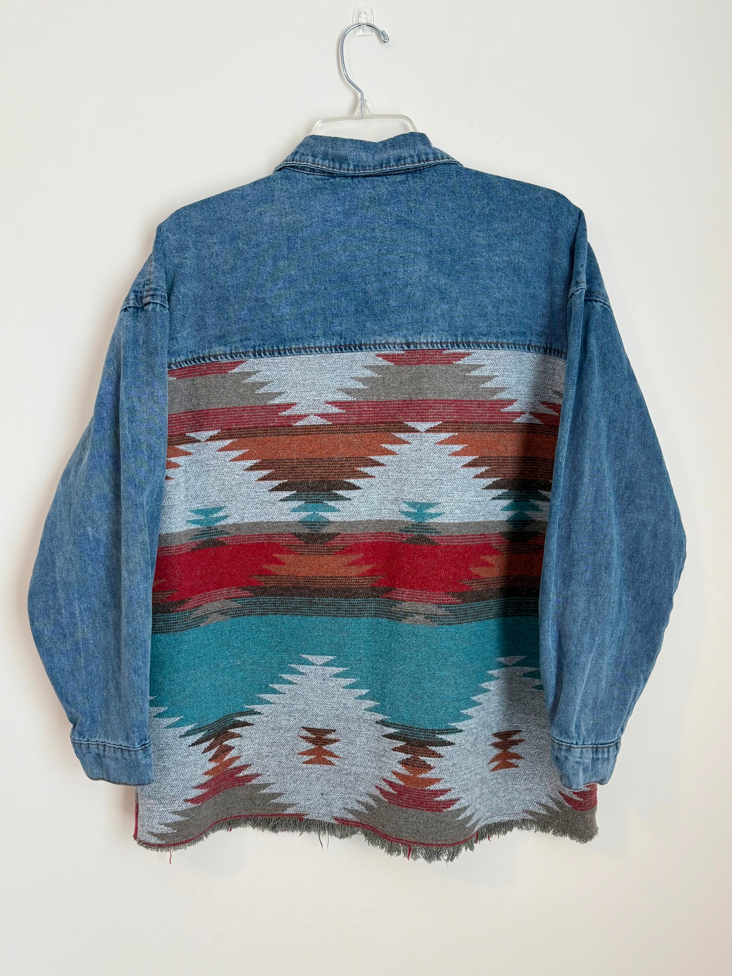 Western Denim Shacket