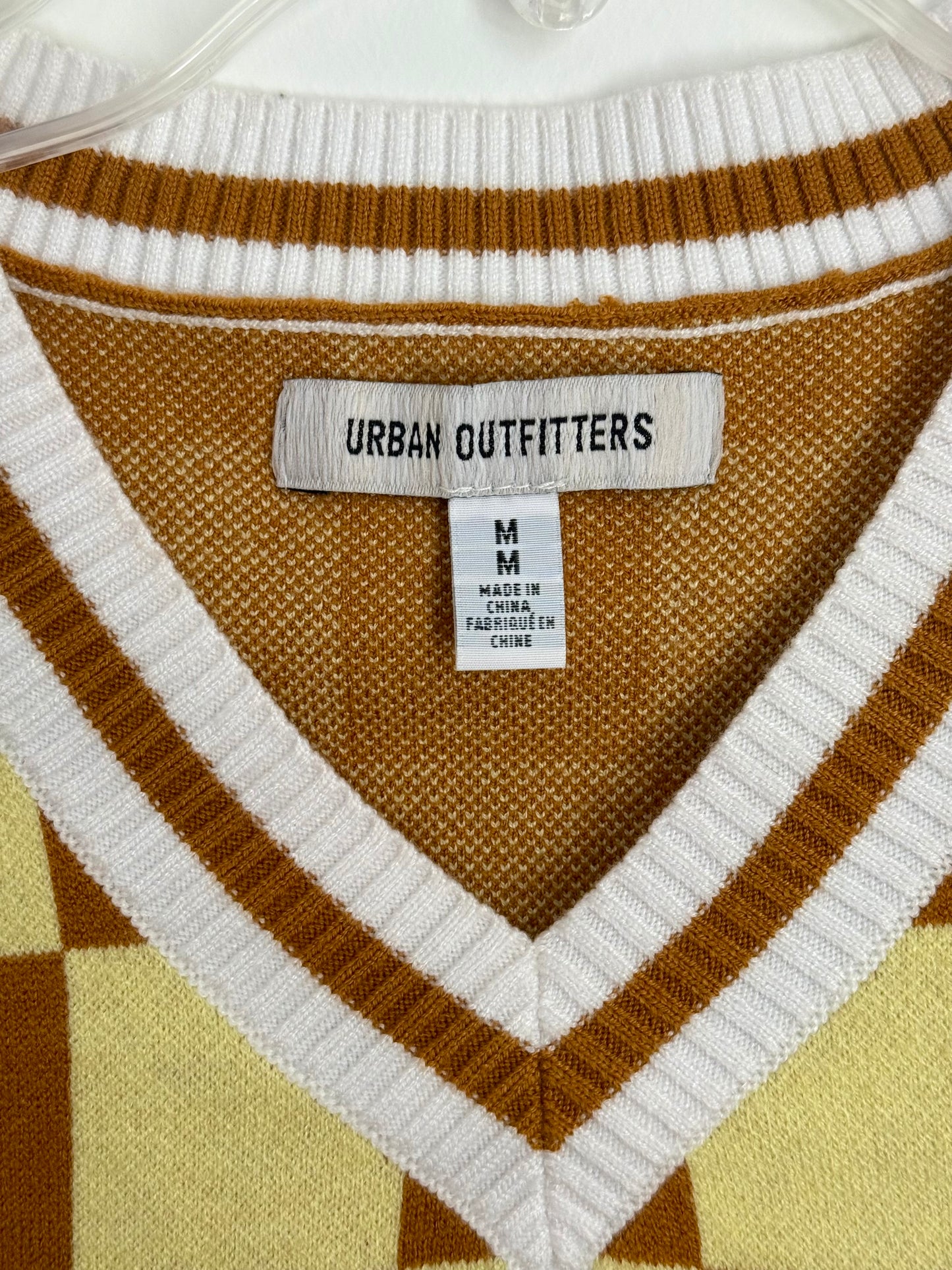 Urban Outfitters Checkered Vest