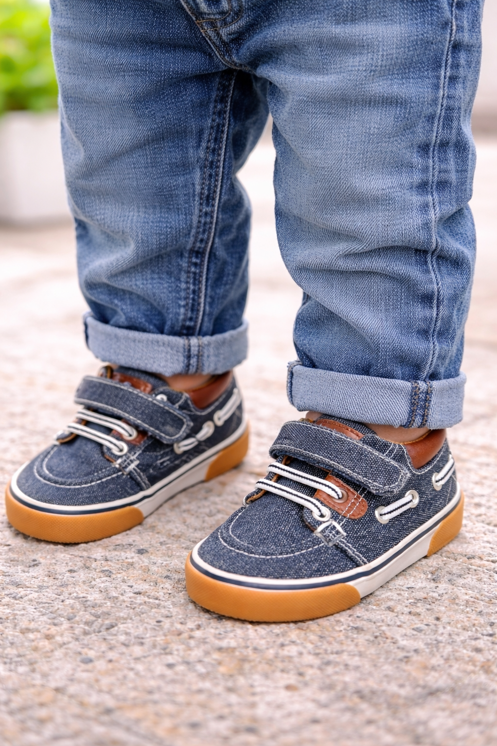US Sport Denim-inspired Boat Shoes