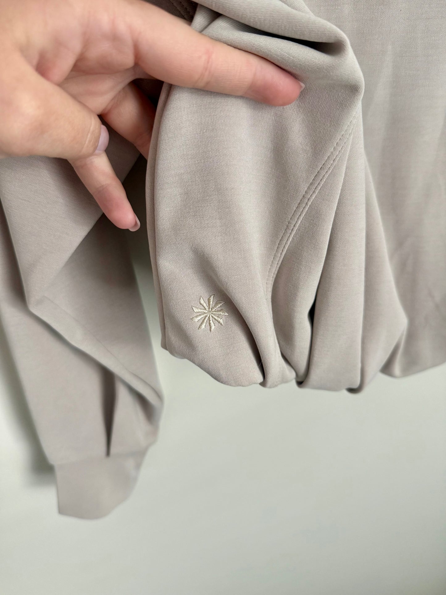 Athleta Seasoft Bubble Hem Hoodie