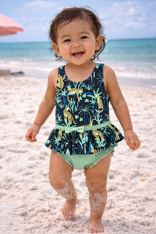 RuffleButts “On Safari” One Piece