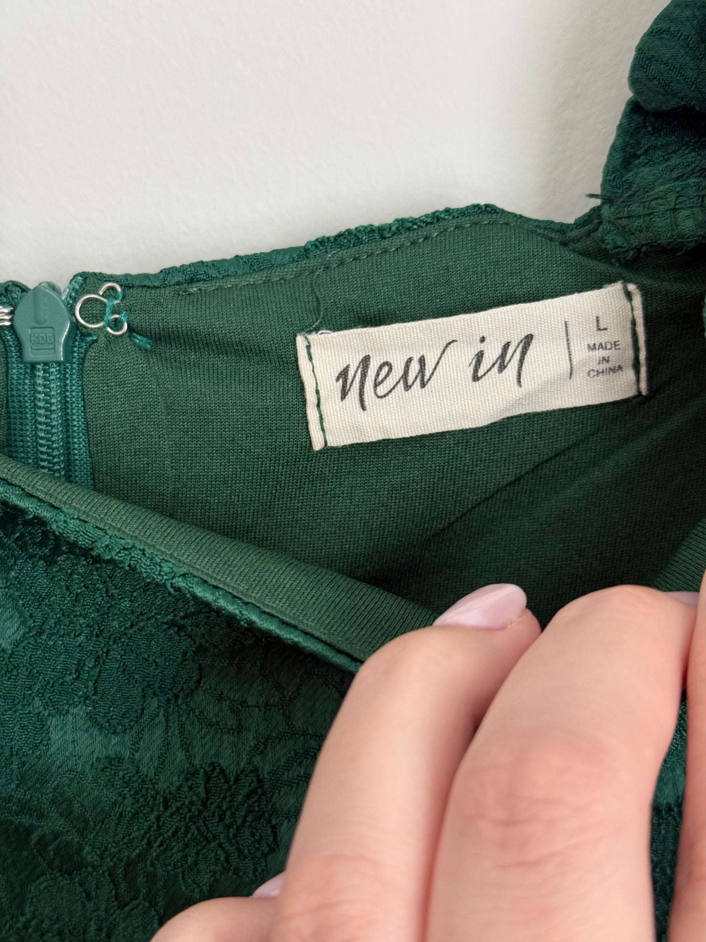 New In Floral Puff Sleeve Mini Dress