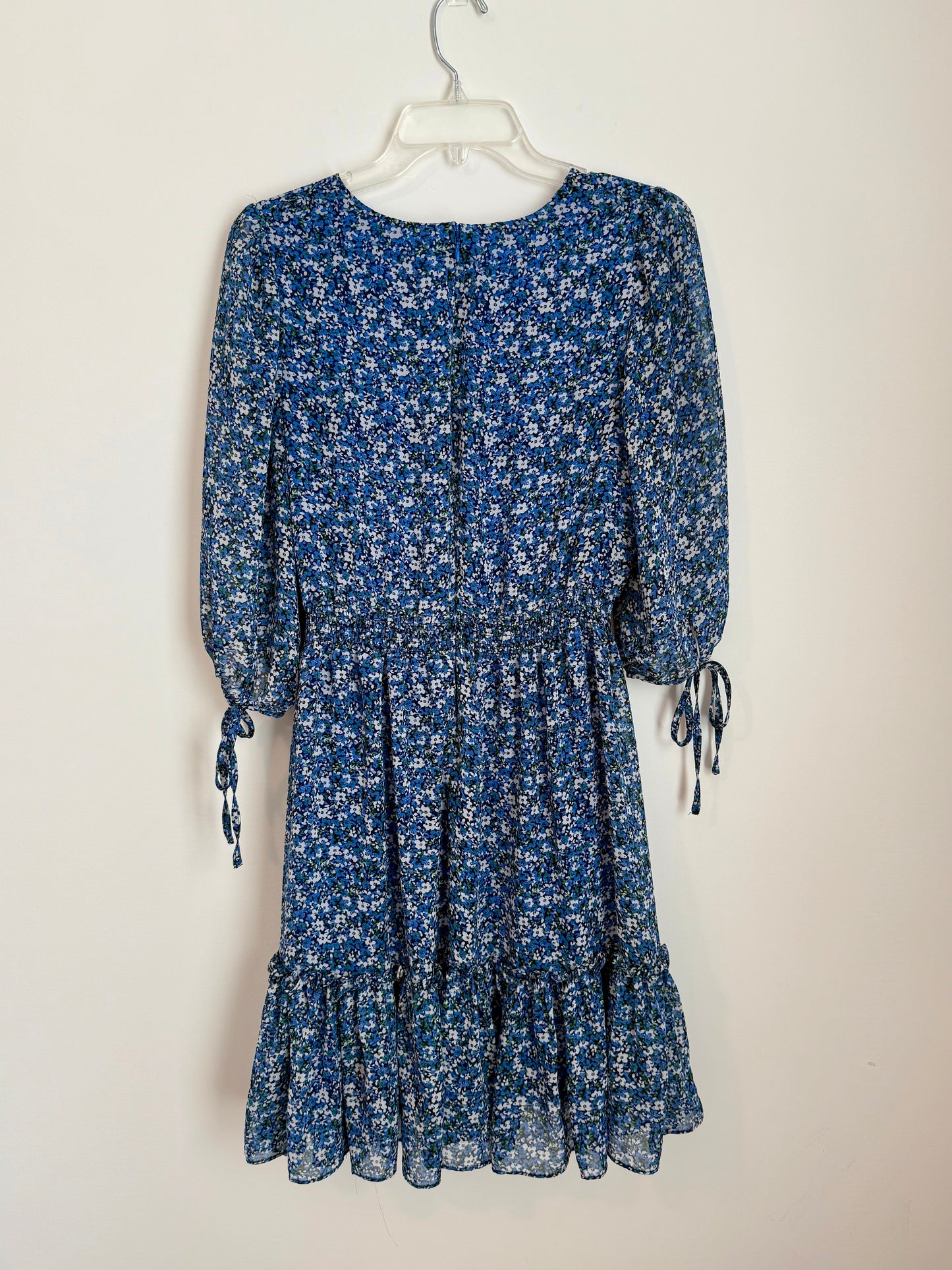 Taylor Floral V-Neck Smocked Waist Dress