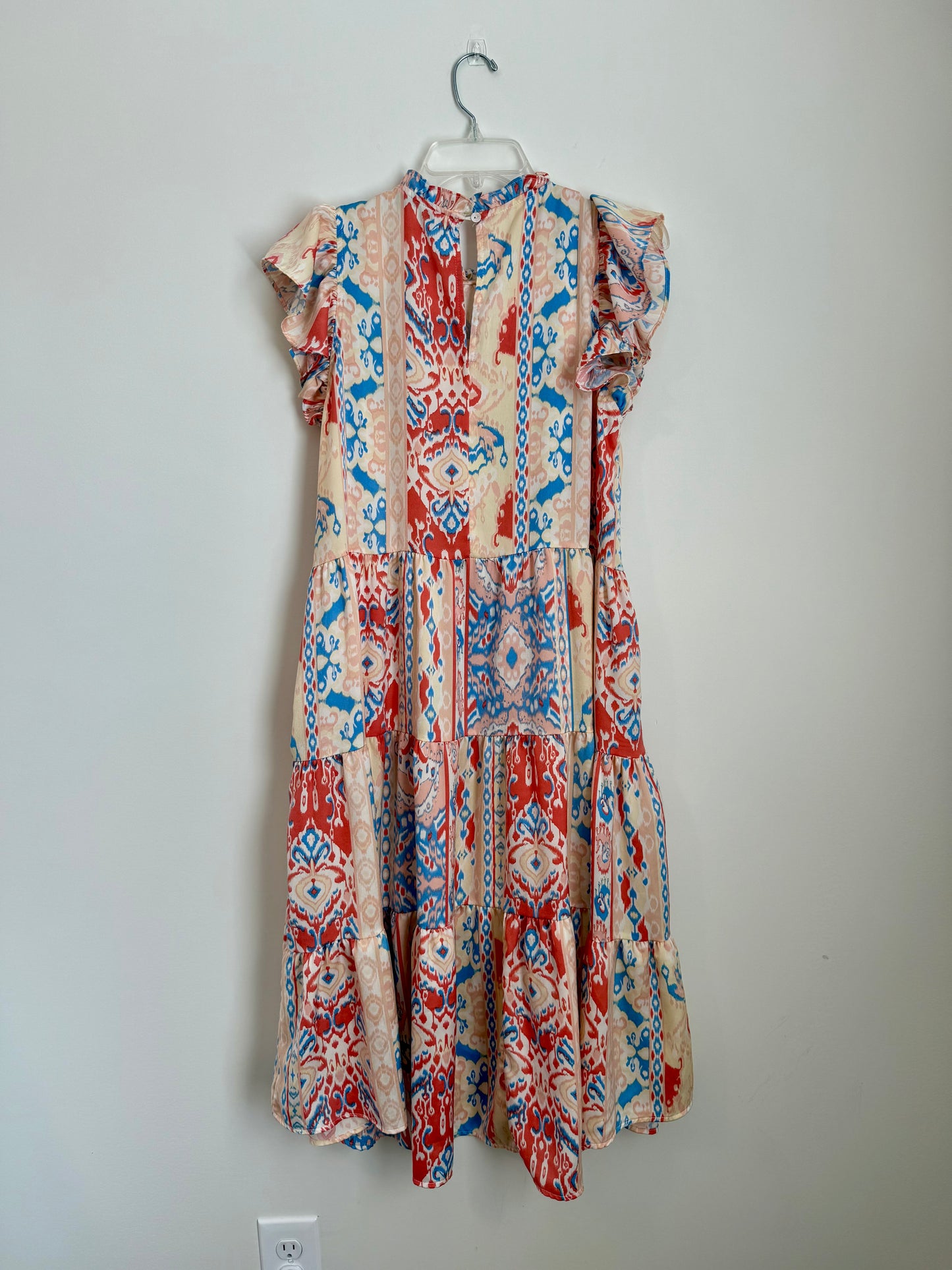 Pinch Boho Ruffle Midi Dress