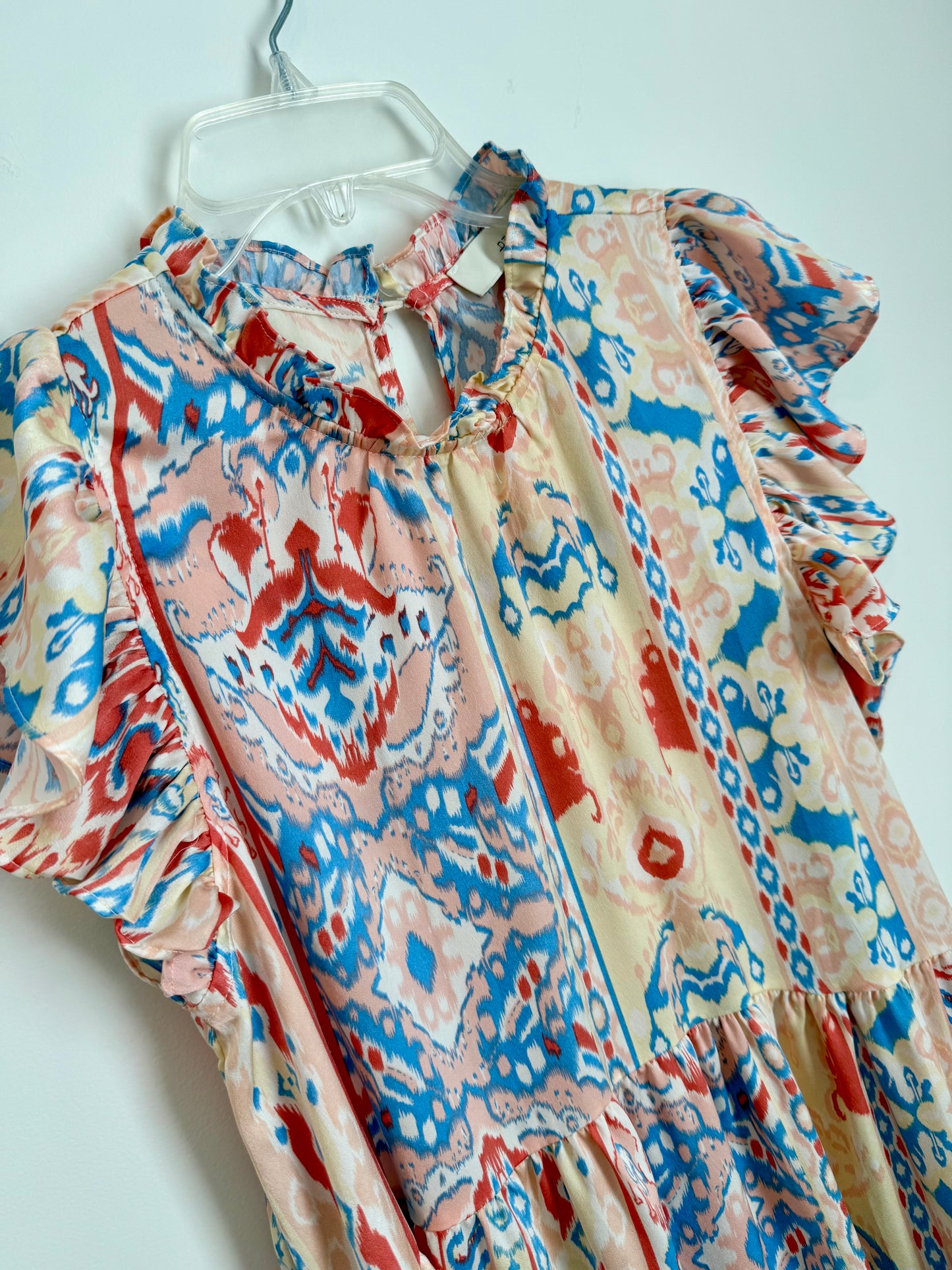 Pinch Boho Ruffle Midi Dress