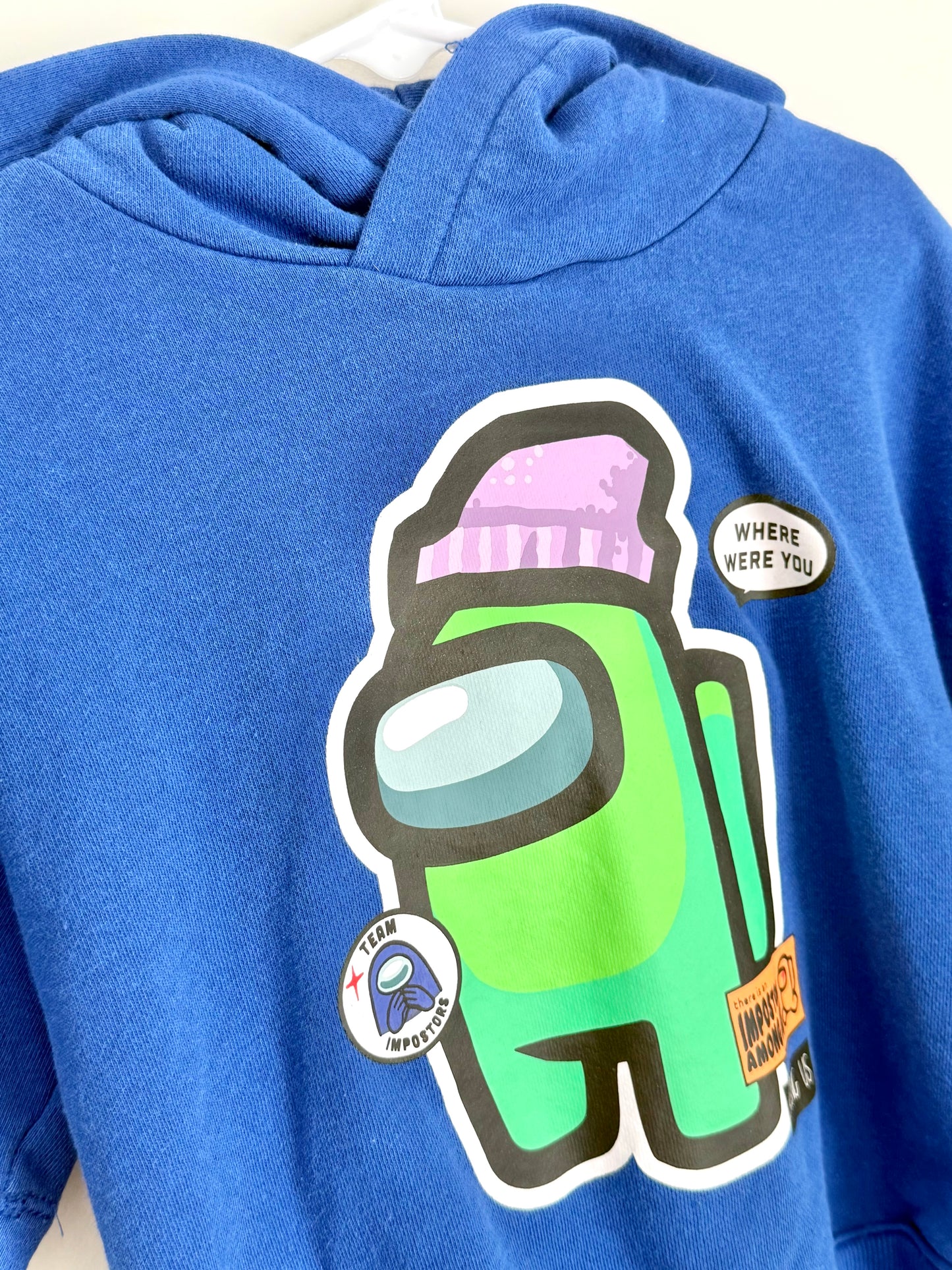 H&M Among Us Short-Sleeved Hoodie