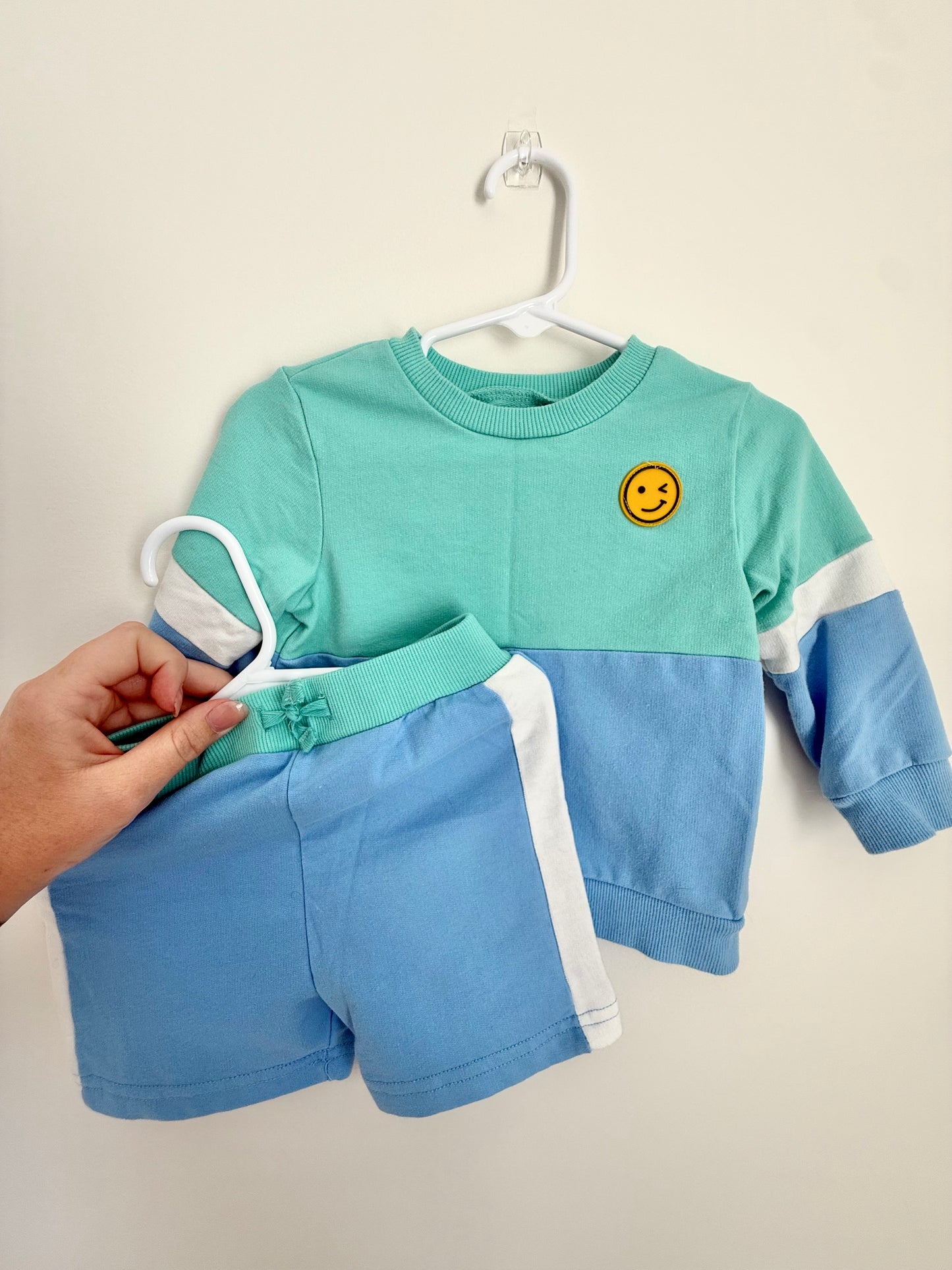 Little Me Color-block Set