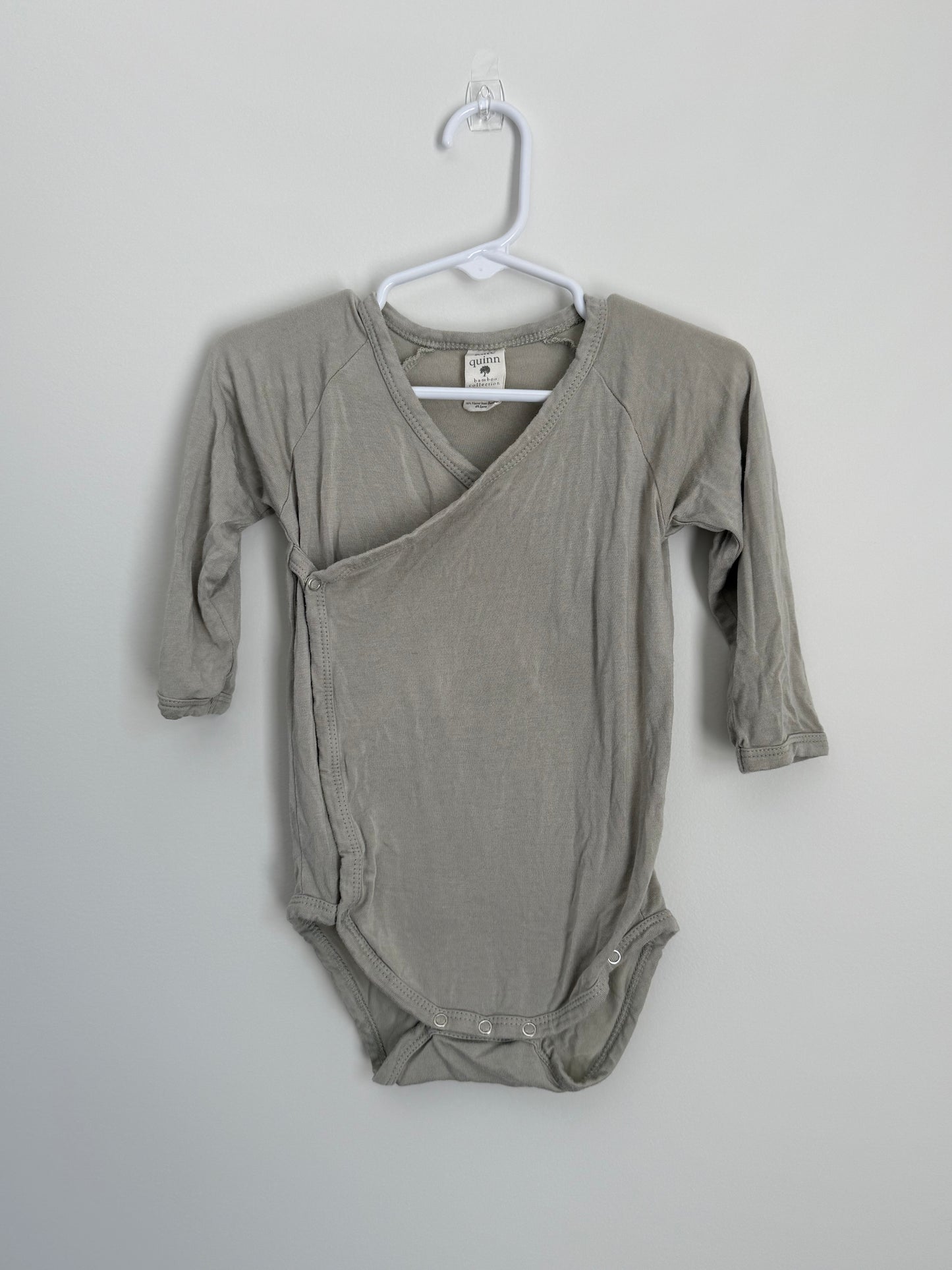 Kate Quinn Bamboo Wrap Onesie