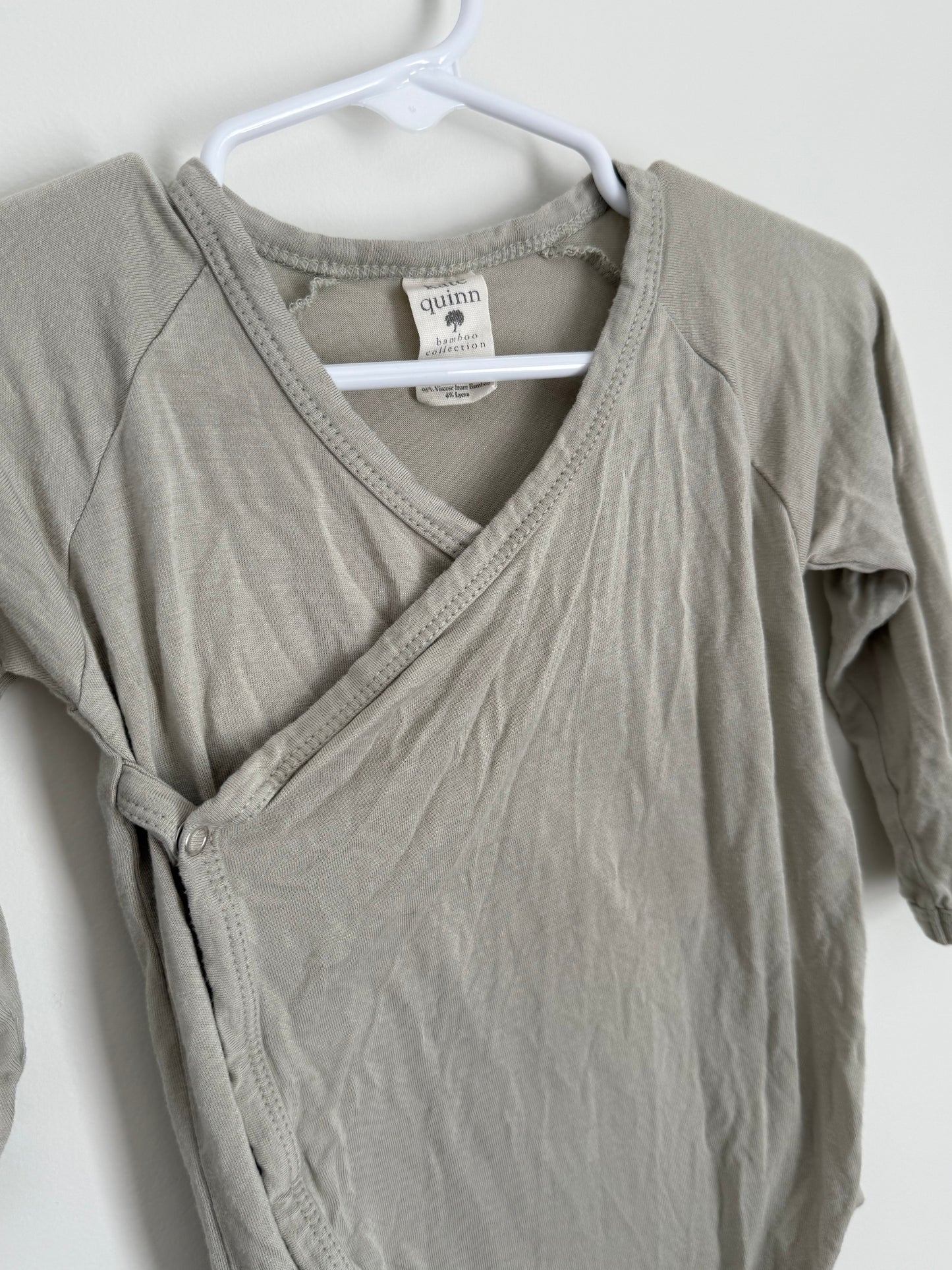 Kate Quinn Bamboo Wrap Onesie