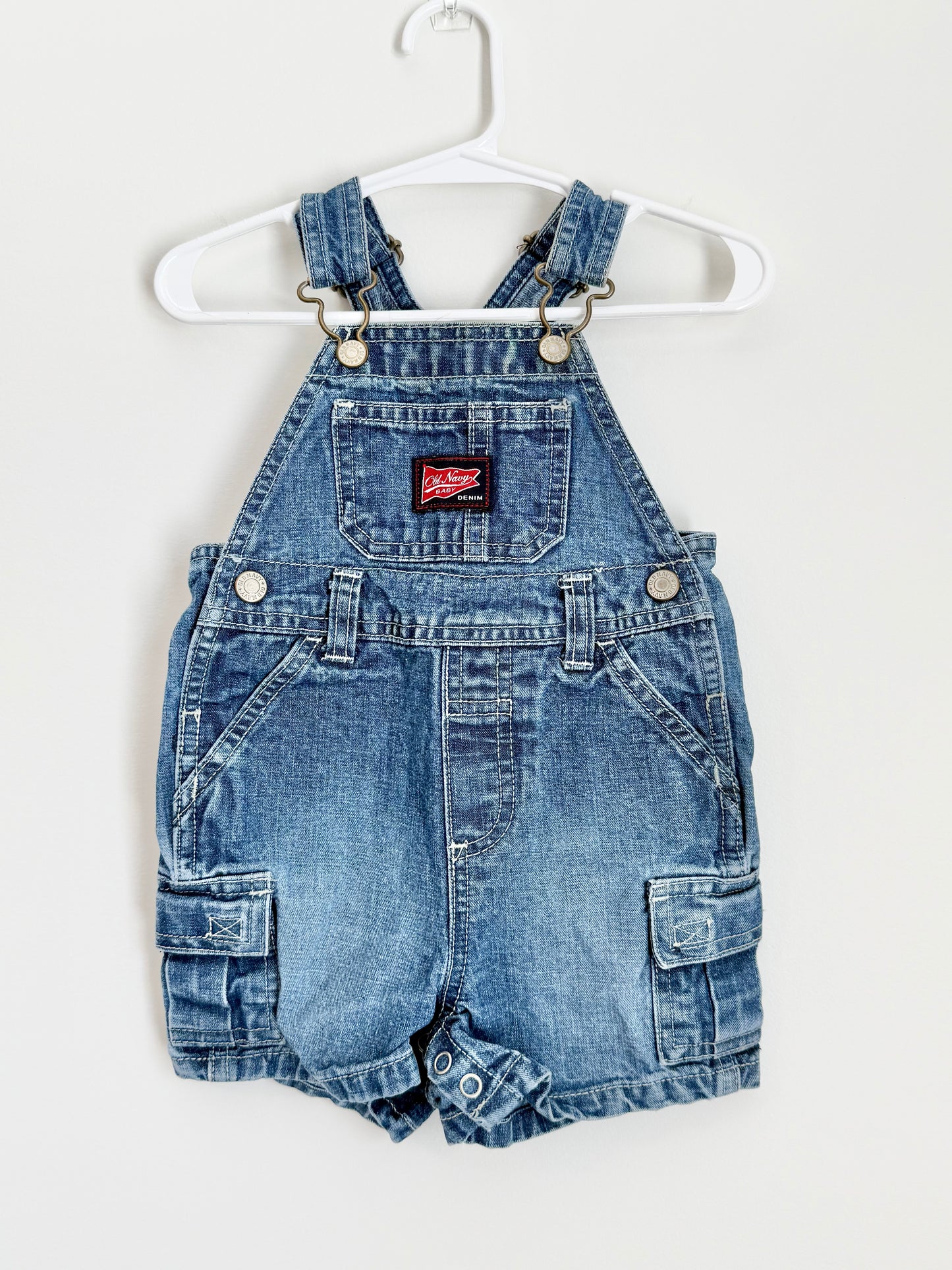 Old Navy Vintage Denim Shortalls