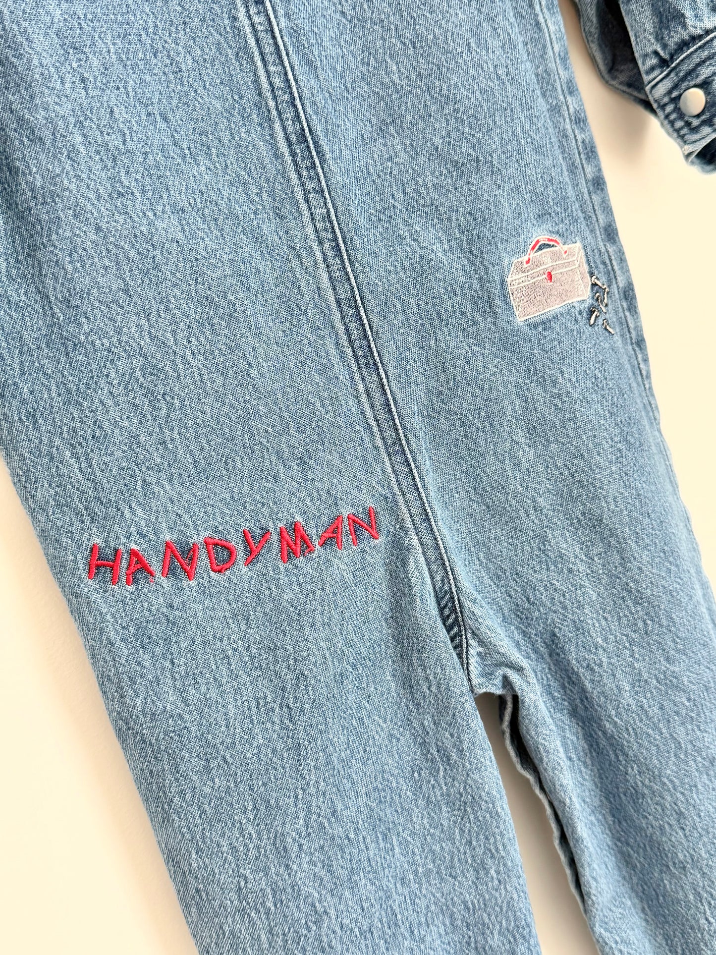 Starting Out Vintage Denim Coveralls