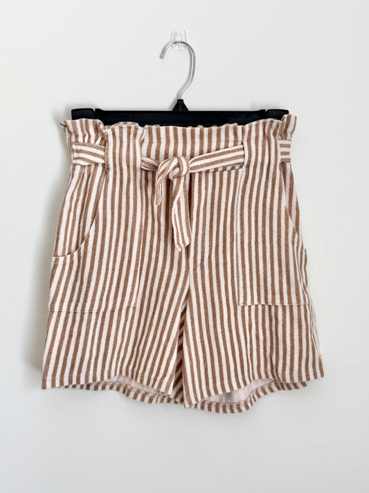 Zara Paperbag Waist Shorts