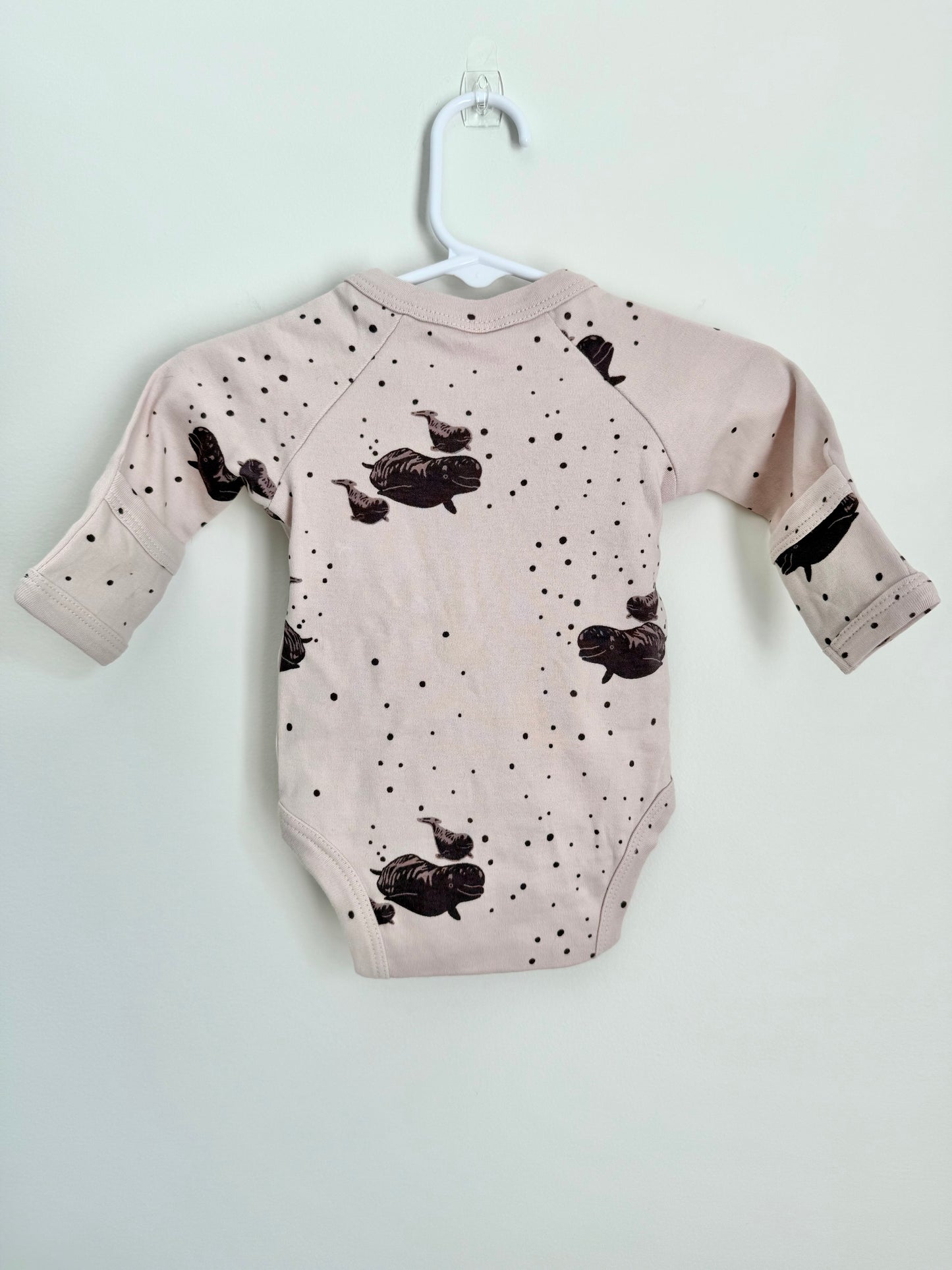 Kate Quinn Beluga Whale Purple Bodysuit