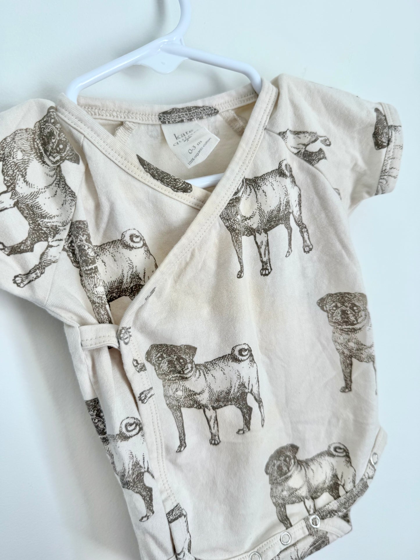 Kate Quinn Cotton Pug Bodysuit