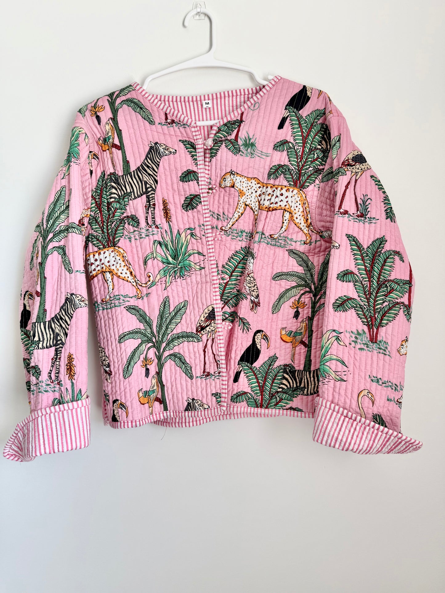 Handmade Safari-Inspired Quilted Jacket